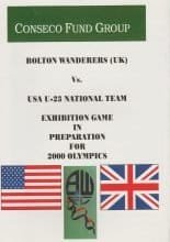 USA u23 v Bolton Wanderers 30-Jul-2000