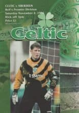 Glasgow Celtic v Aberdeen    02-Nov-1996