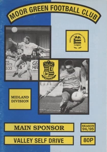 Moor Green v Aston Villa 13-Aug-1994