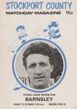 Stockport County v Barnsley 13-Oct-1978