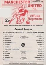 Manchester United Reserves v Blackburn Rovers Reserves 15-Nov-1976
