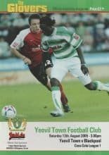 Yeovil Town v Blackpool 13-Aug-2005