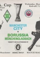 Manchester City v Borussia Monchengladbach 07-Mar-1979
