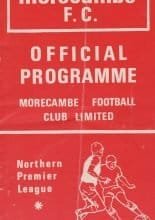 Morecambe v Boston United  11-Sep-1971