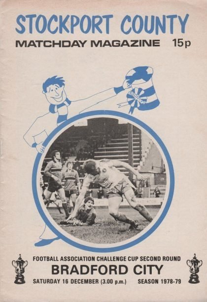 Stockport County v Bradford City 16-Dec-1978
