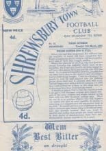 Shrewsbury Town v Brentford  31-Mar-1964