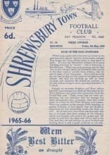 Shrewsbury Town v Brighton & Hove Albion 06-May-1966