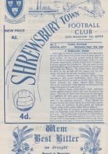 Shrewsbury Town v Bristol City 18-Sep-1963