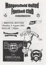 Mangotsfield United v Bristol Rovers 05-Aug-2002