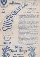 Shrewsbury Town v Carlisle United  12-Feb-1966