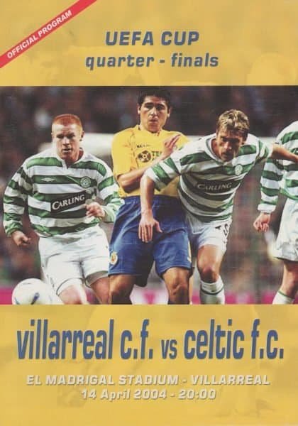 Villareal v Glasgow Celtic  14-Apr-2004