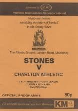 Maidstone Invicta v Charlton Athletic 20-Apr-1993