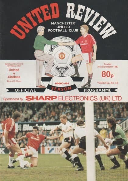 Manchester United v Chelsea 25-Nov-1990
