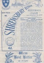 Shrewsbury Town v Coventry City 30-Oct-1963
