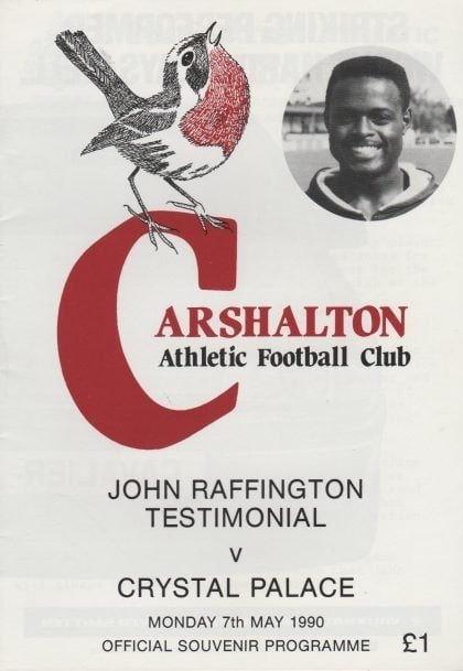 Carshalton Athletic v Crystal Palace 07-May-1990
