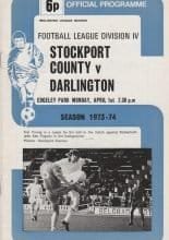 Stockport County v Darlington 01-Apr-1974