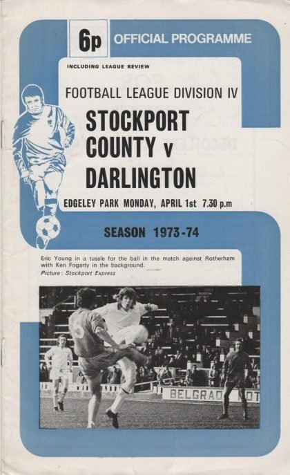 Stockport County v Darlington 01-Apr-1974