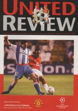 Manchester United v Deportivo La Coruna  10-Apr-2002