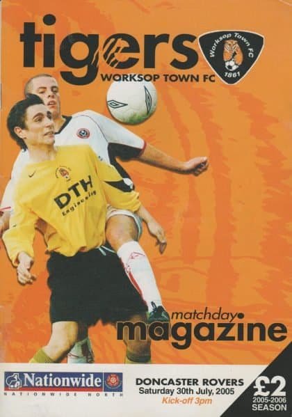 Worksop Town v Doncaster Rovers 30-Jul-2005