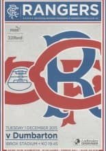 Glasgow Rangers v Dumbarton  01-Nov-2015
