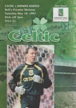 Glasgow Celtic v Dundee United  10-May-1997
