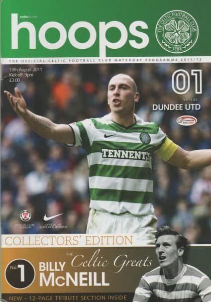Glasgow Celtic v Dundee United 13-Aug-2011