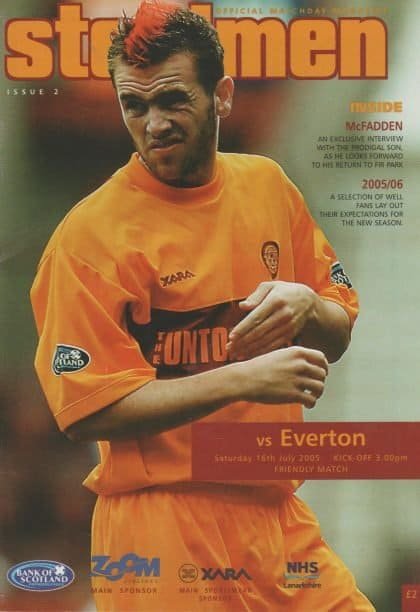 Motherwell v Everton   16-Jul-2005