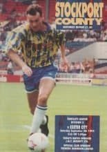 Stockport County v Exeter City 05-Sep-1992