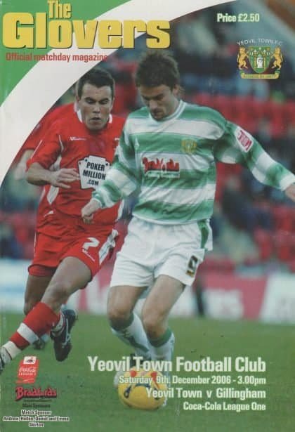 Yeovil Town v Gillingham 09-Dec-2006