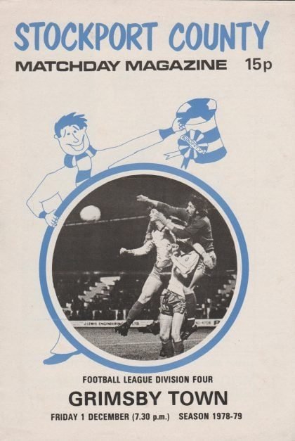 Stockport County v Grimsby Town  01-Dec-1978
