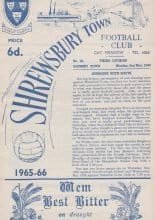 Shrewsbury Town v Grimsby Town 02-May-1966