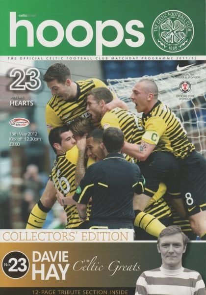Glasgow Celtic v Heart of Midlothian 13-May-2012