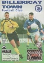 Billericay Town v Hereford United 15-Jan-2000