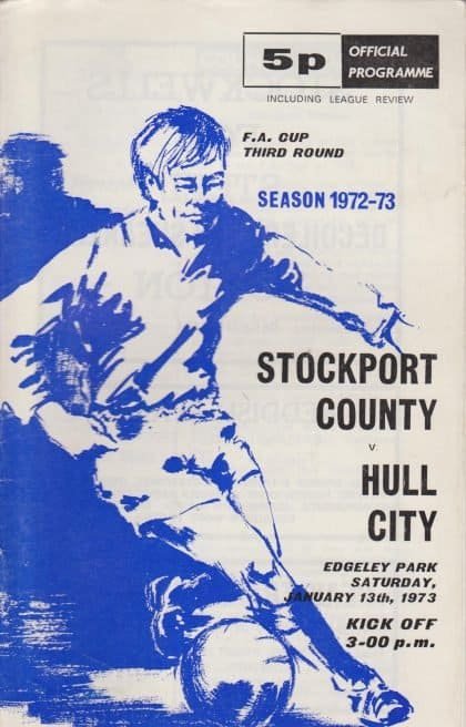 Stockport County v Hull City 13-Jan-1973