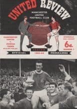 Manchester United v Ipswich Town  28-Aug-1963