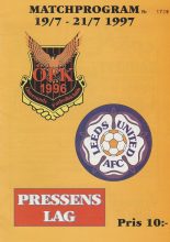 Östersunds FK  v Leeds United 19/21-Jul-1997