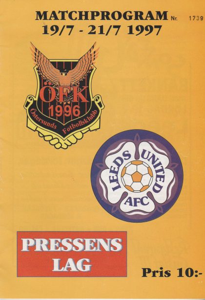 Östersunds FK  v Leeds United 19/21-Jul-1997