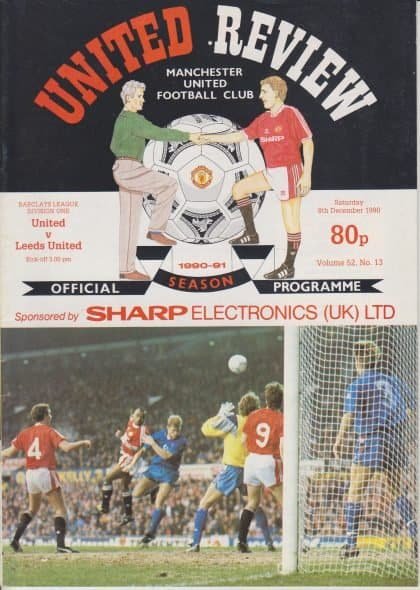 Manchester United v Leeds United 08-Dec-1990
