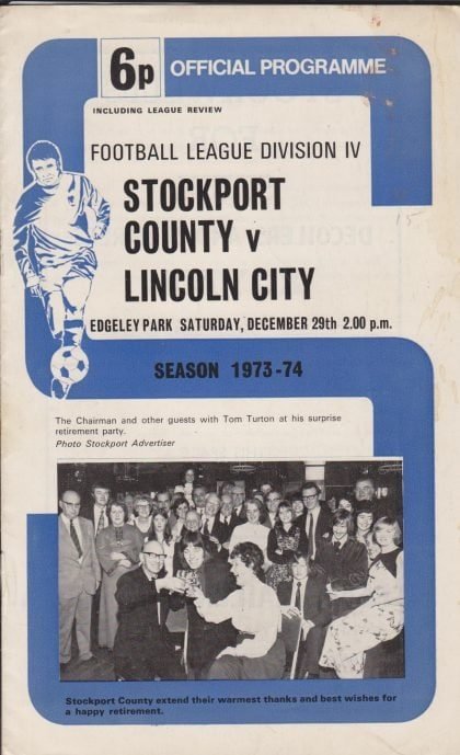 Stockport County v Lincoln City 29-Dec-1973