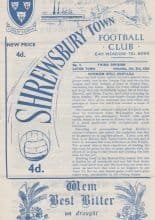 Shrewsbury Town v Luton Town 05-Oct-1963