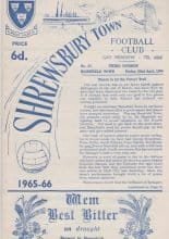 Shrewsbury Town v Mansfield Town 22-Apr-1966