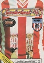 Sunderland v Manchester United 25-Jan-1986