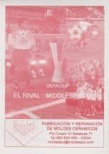 Villareal v Middlesbrough 25-Nov-2004
