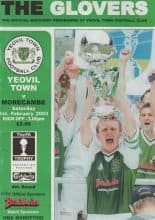 Yeovil Town v Morecambe 01-Feb-2003
