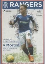 Glasgow Rangers v Greenock Morton  12-Dec-2015
