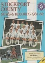 Stockport County v Mossley 21-Nov-1981