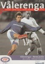 Vålerenga v Newcastle United 26-Feb-2004