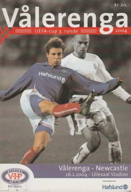 Vålerenga v Newcastle United 26-Feb-2004