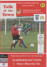 Scarborough Town v New Marske SC  24-Mar-2010