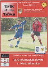 Scarborough Town v New Marske SC  07-Apr-2010